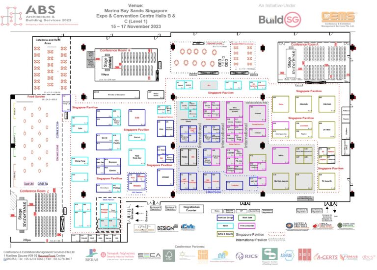 ABS 2023 Floor Plan. ABS 2023 Floor Plan.